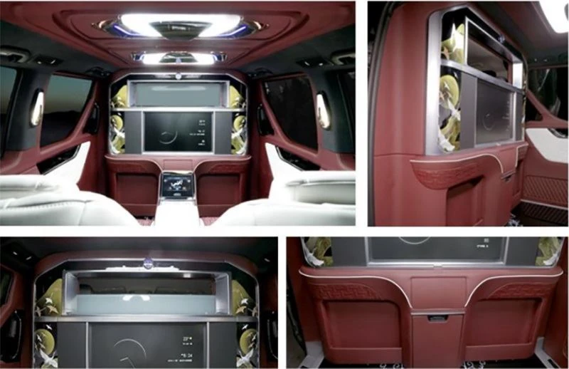 car partition wall detail display