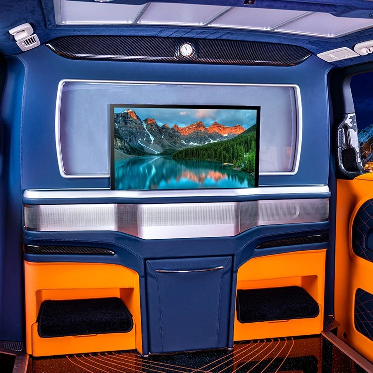 Benz Erffa partition with TV Benz Erffa partition with TV