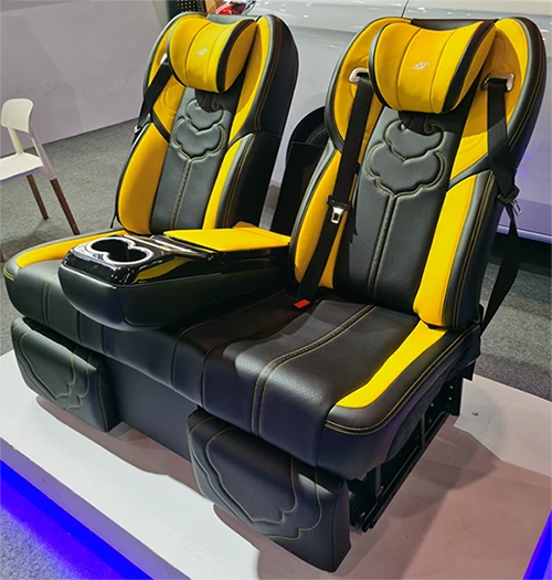 Yellow Black Chinese Style Luxury Car Seat Yellow Black Chinese Style Luxury Car Seat