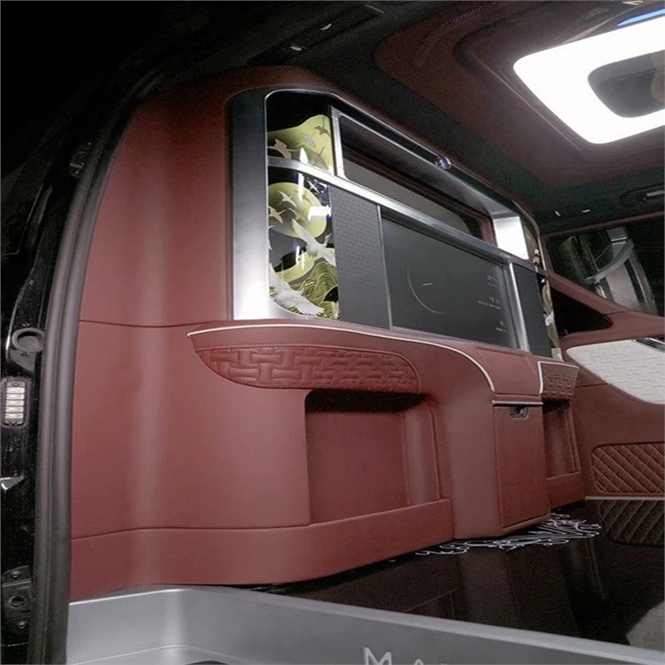 luxury back seat partition wall