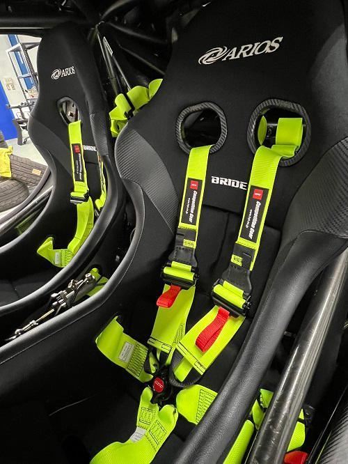Personalisierte fluoreszierende Renn-Sicherheitsgurte, denken Sie daran, echt...