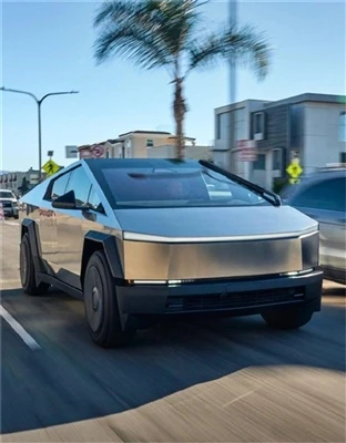 Tesla Cybertruck HD-Detailbelichtung