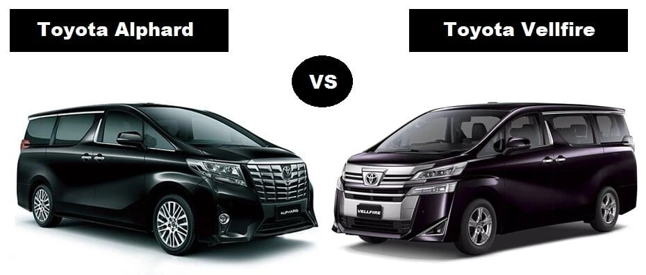 Toyota Alphard vs Vellfire