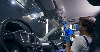 Wie repariert man die Fahrzeugdecke?