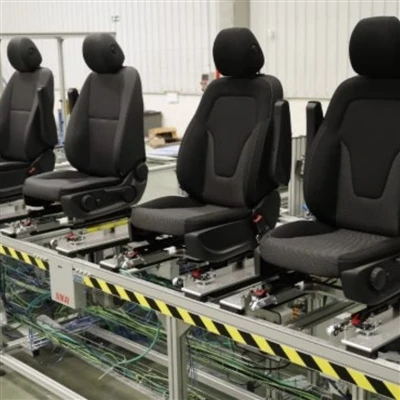Der Produktionsprozess von Autositzen